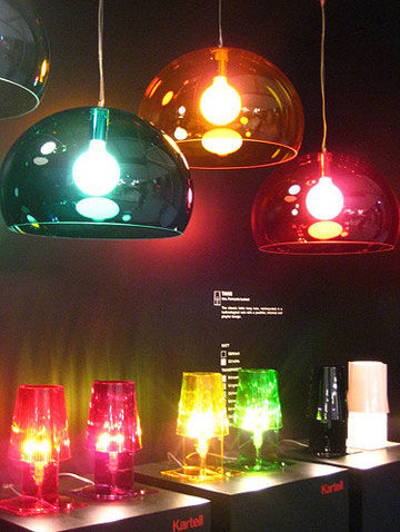 可愛的透明糖果小桌燈