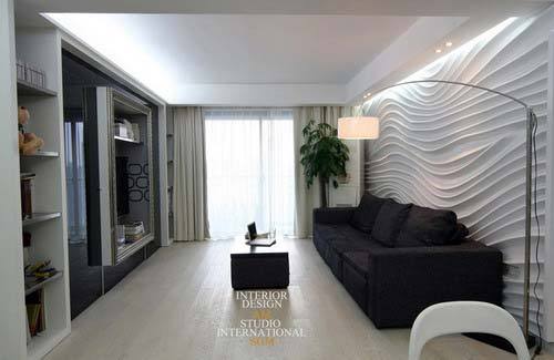 低調(diào)奢華的黑白大氣時(shí)尚家