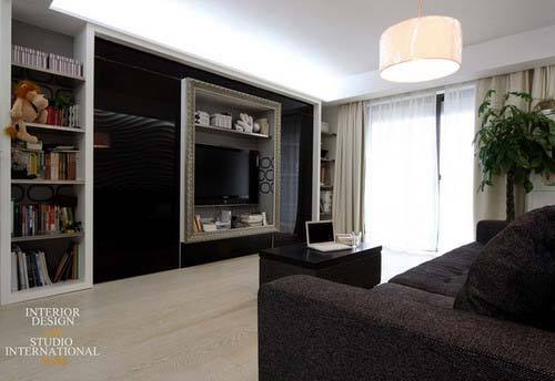 低調(diào)奢華的黑白大氣時(shí)尚家