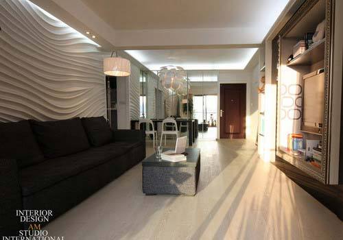 低調(diào)奢華的黑白大氣時(shí)尚家