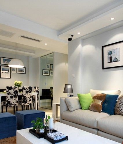 碧海藍天演繹時尚空間