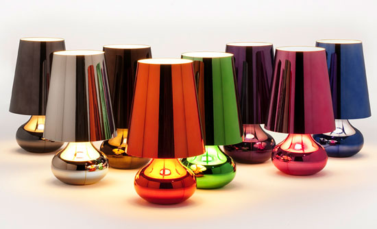 絢麗色彩國外的驚艷臺燈