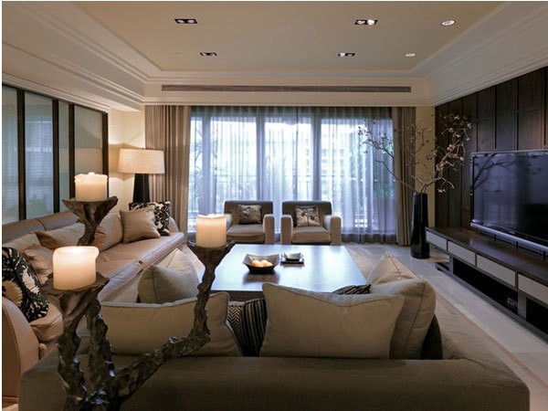 簡約時尚的新中式夫妻愛巢