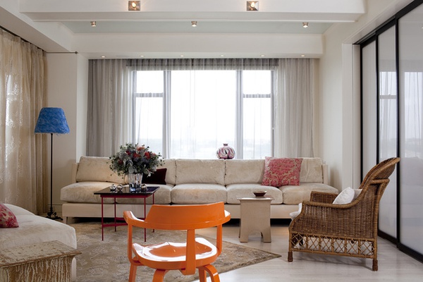 繽紛色彩混搭風格小公寓