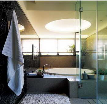 清新自然優雅三居室裝修