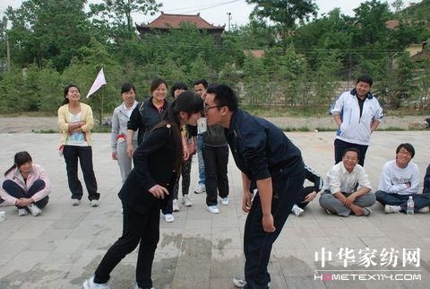 泰豐家紡事業部開展拓展訓練活動