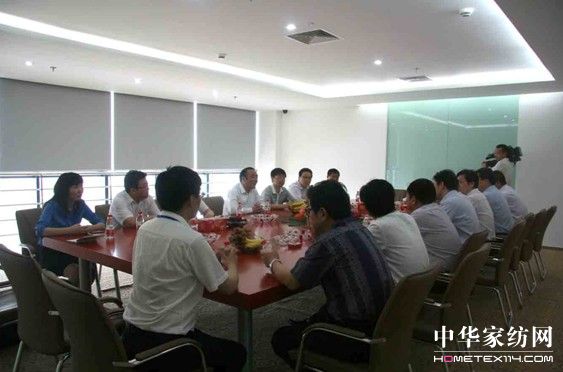 南通市副市長(zhǎng)沈振新調(diào)研居夢(mèng)萊家紡