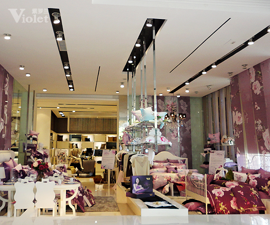 紫羅蘭在十大家紡品牌中的關(guān)注度