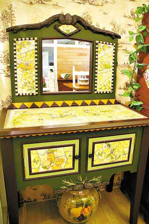 手繪家具設(shè)計(jì)引領(lǐng)最I(lǐng)N時(shí)尚