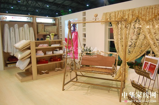 紅豆家紡上海家紡展演繹家文化
