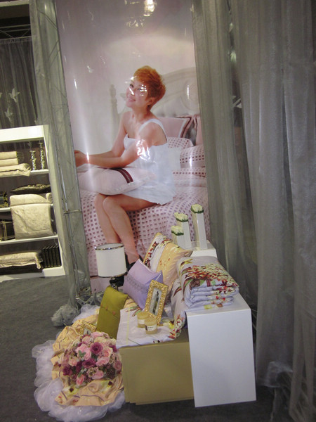 藍鴿家紡亮相浙江省連鎖加盟展覽會