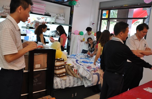 凡語家紡佛山容桂加盟店盛大開業(yè)