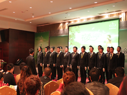 嘉加夢2012春夏新品發布會榮耀起航