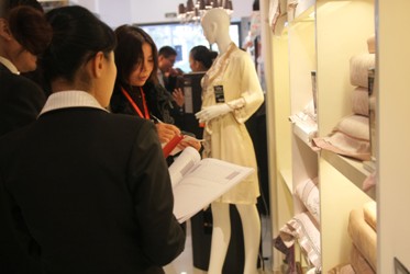 孚日家紡2012春夏新品上海發布