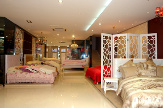 賽雅家紡終端門店展示(二)