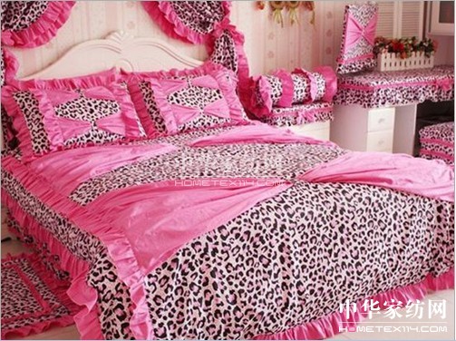 讓臥室更美多款小資女必敗甜蜜床品