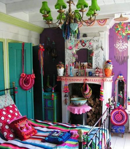 糖果色臥室大秀甜蜜額度