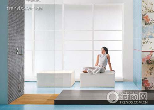 墻磚配地磚為小空間增容