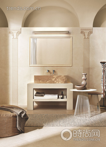 墻磚配地磚為小空間增容