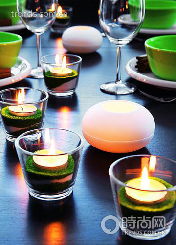 綠色植物裝扮樂活生活