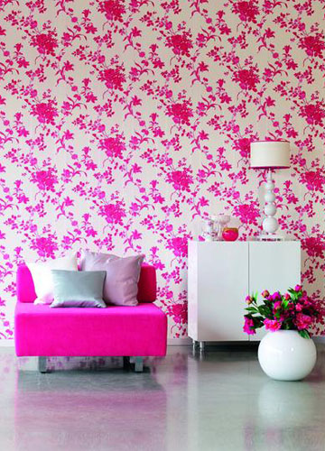 粉色跟紫色的浪漫搭配