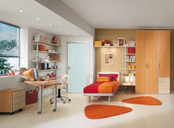 趣味兒童房的色彩搭配方案(一)