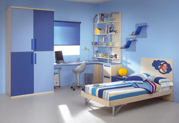 趣味兒童房的色彩搭配方案(二)