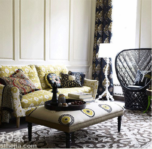 優雅再現復古風的客廳裝修欣賞一