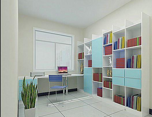 心靈休憩書房裝修效果圖(3)