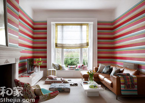 多些色彩點綴讓客廳活起來②