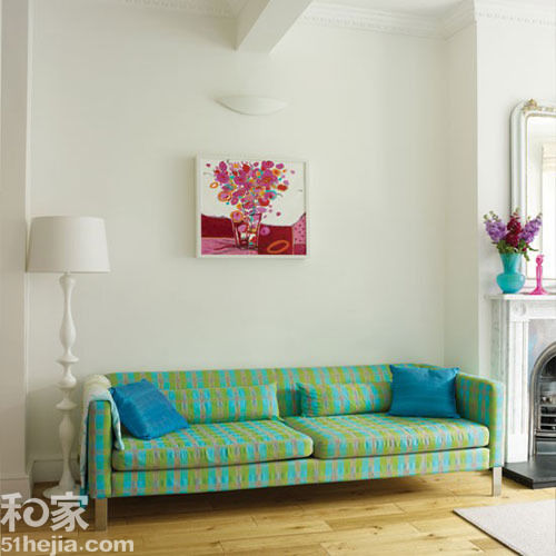 多些色彩點綴讓客廳活起來③