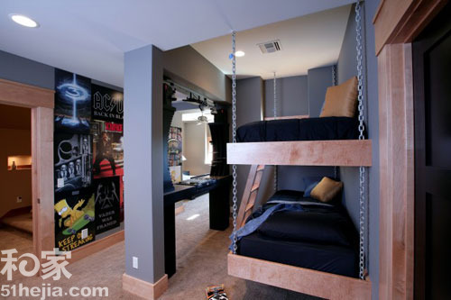 蕩起臥床家居吊床布置