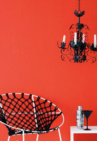 運用紅色輕松調節居室氣氛