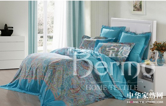 寶縵家紡:攜一抹水藍 沁涼入家