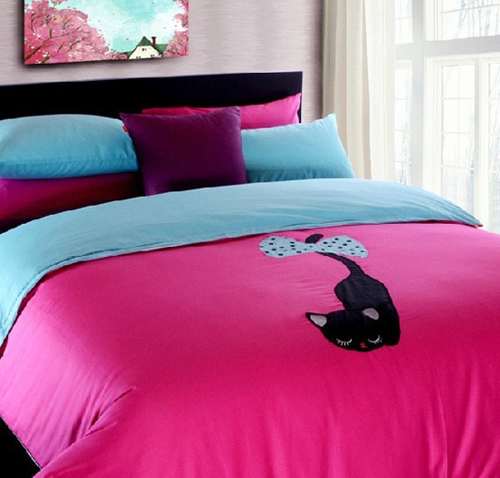 多款時(shí)尚布藝超耐看的潮人四件套(下)