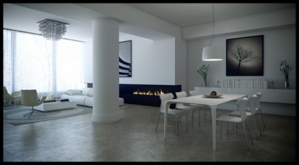 永恒經典現代黑白家居設計(1)