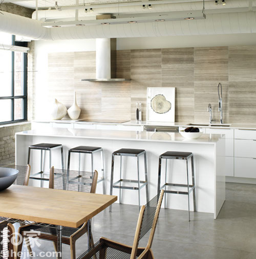 管道藝術(shù)8個(gè)工業(yè)感廚房設(shè)計(jì)(上)