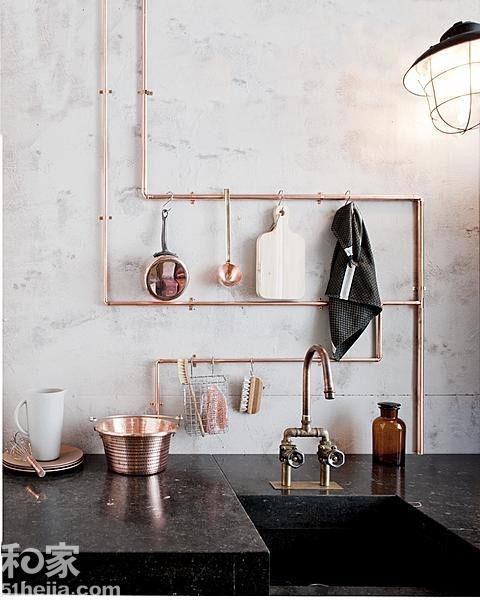 管道藝術(shù)8個(gè)工業(yè)感廚房設(shè)計(jì)(上)