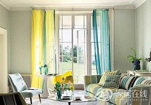 20款清涼時尚窗簾驅炎日(上)
