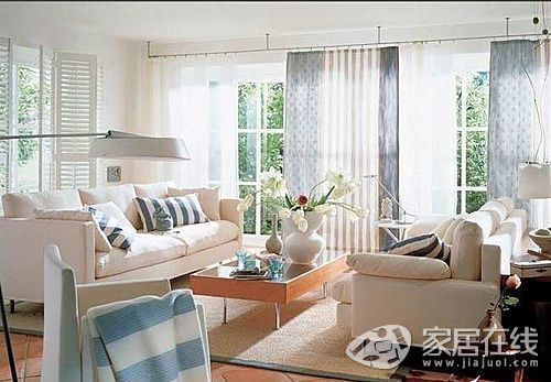 20款清涼時尚窗簾驅炎日(上)