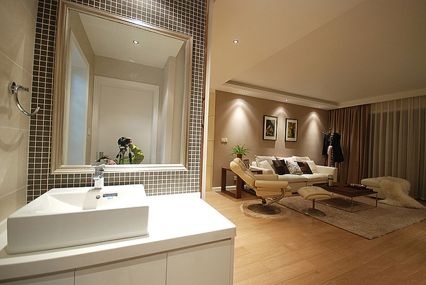 完美隱形門背景墻時尚3居賞(上)