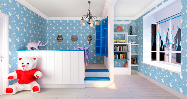 10款兒童環保墻紙帶寶貝進夢鄉
