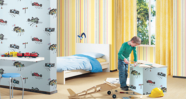 10款兒童環保墻紙帶寶貝進夢鄉