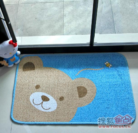 可愛卡通圖案控15款別致地毯