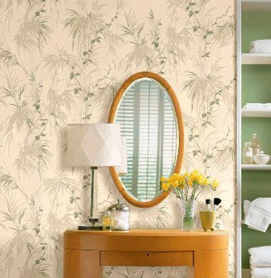 清新壁紙打造時髦美麗家居