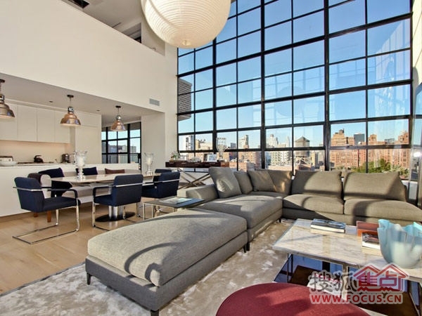 美妙視野紐約時尚現代屋頂公寓