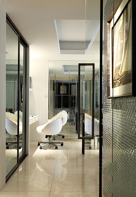 巧用鏡面做裝飾82平時尚大氣2居