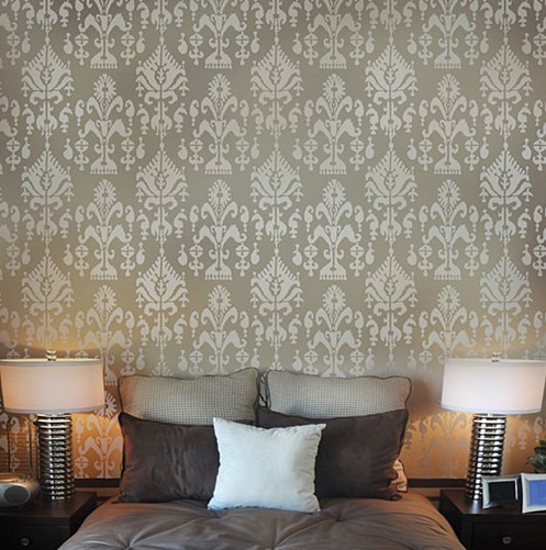 易涂得時尚手工墻紙欣賞