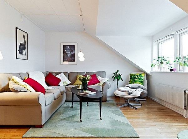 讓家充滿活力80后個性客廳設計(2)