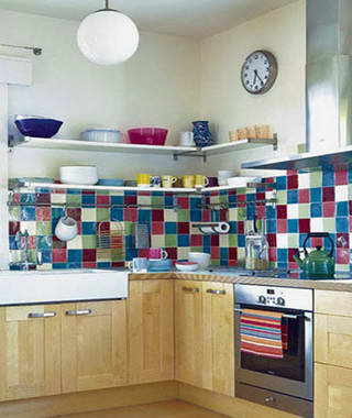 家居色彩裝飾彩色家飾清爽美家